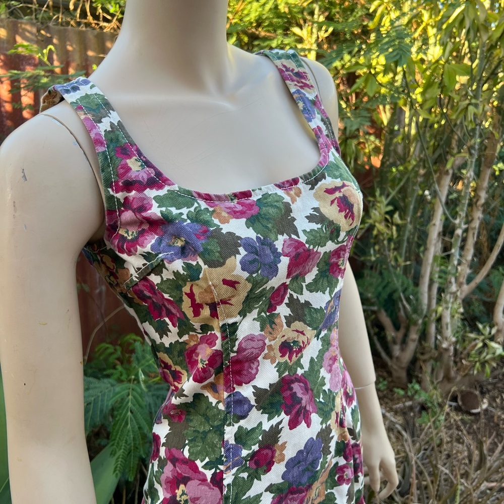 Paris Blues Multicolor Floral Mini Dress - Picture 2 of 15